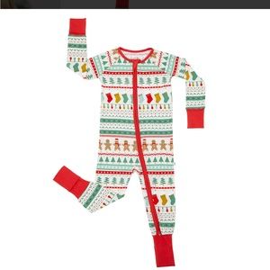 little sleepies fair isle 6-12m zippy